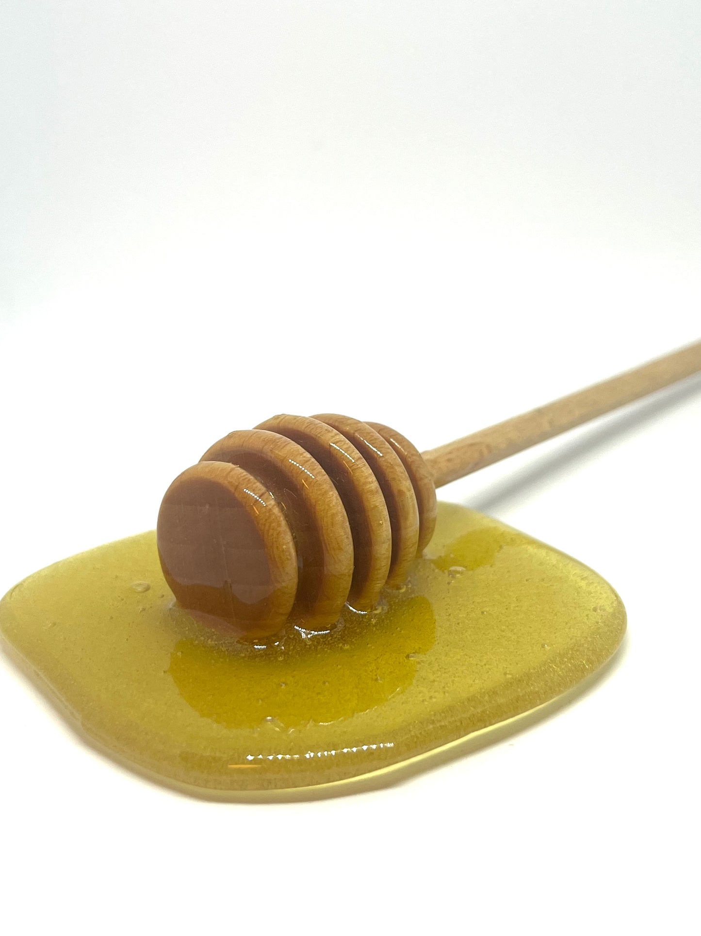Honeydipper with honey resin sculpture
