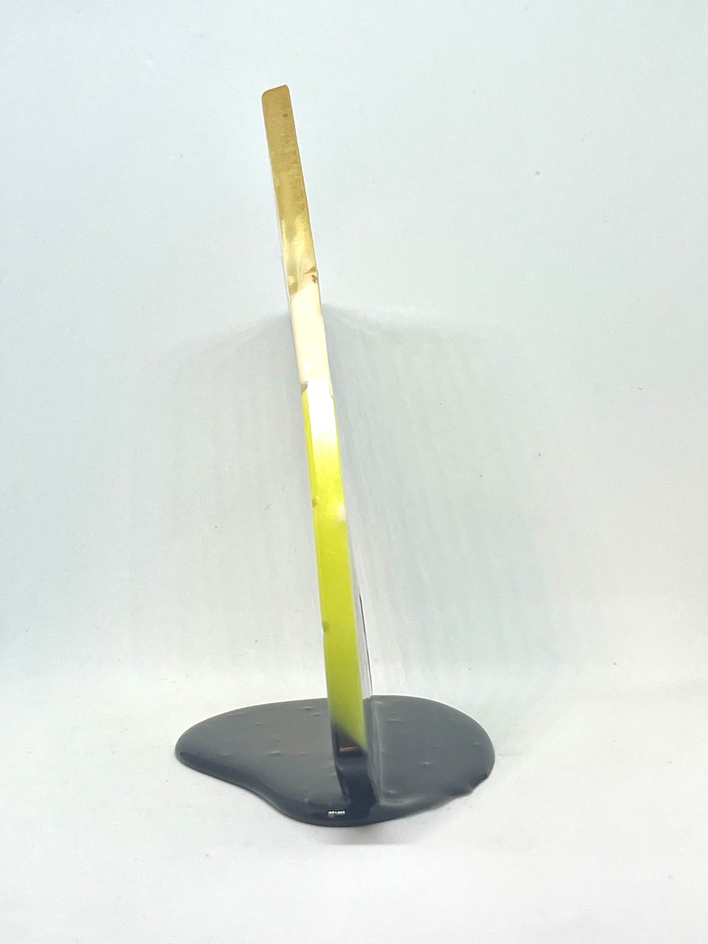 Melting chocolate bar resin sculpture